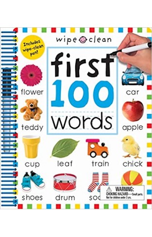 First 100 Words: Includes Wipe-clean Pen (Wipe Clean Learning Books)